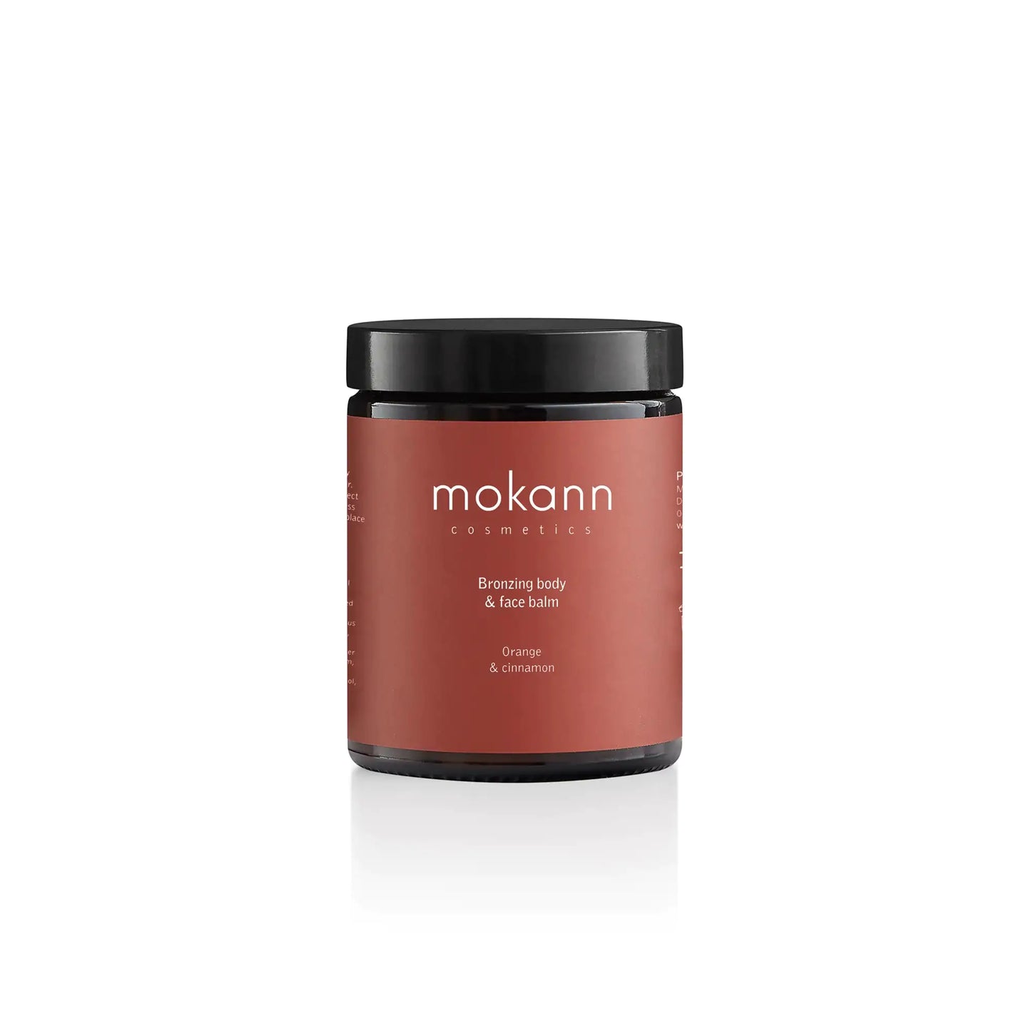 Mokann Bronzing Body and Face Balm Orange & Cinnamon.