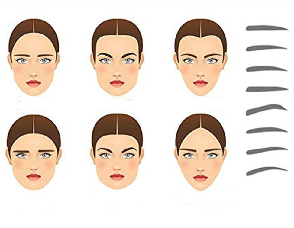 eyebrow shapes