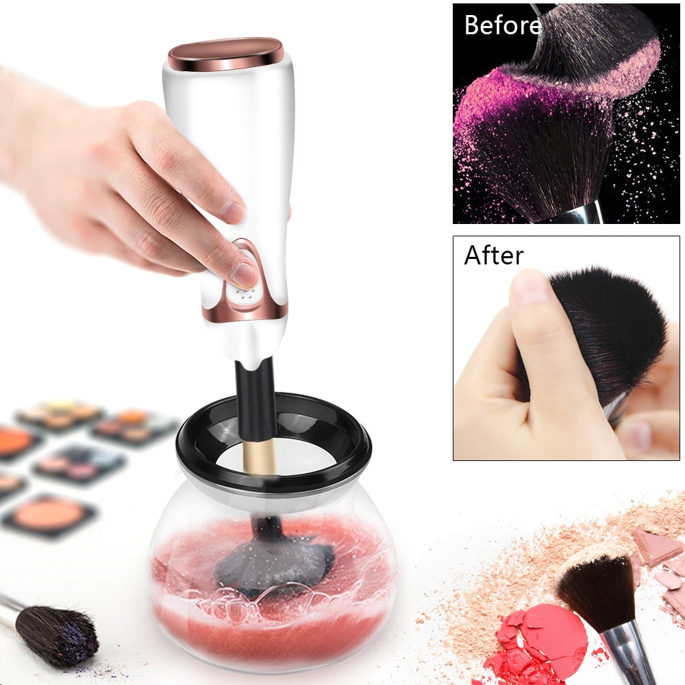 Makeup Brush Automatic Cleaner