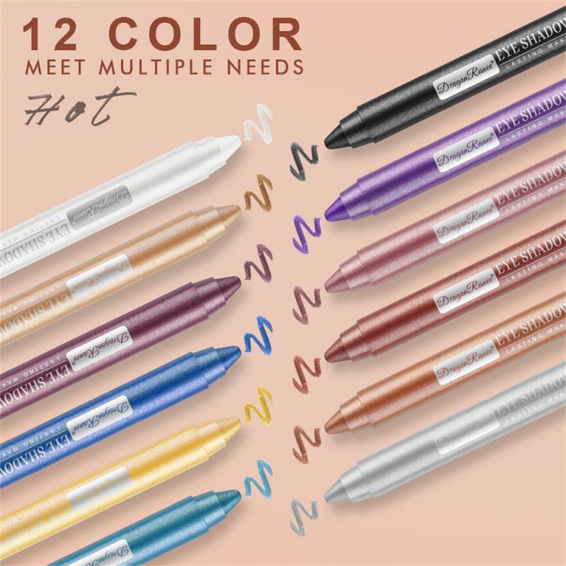 Dragon Ranee 12 Colors Eyeshadow Pencil Set