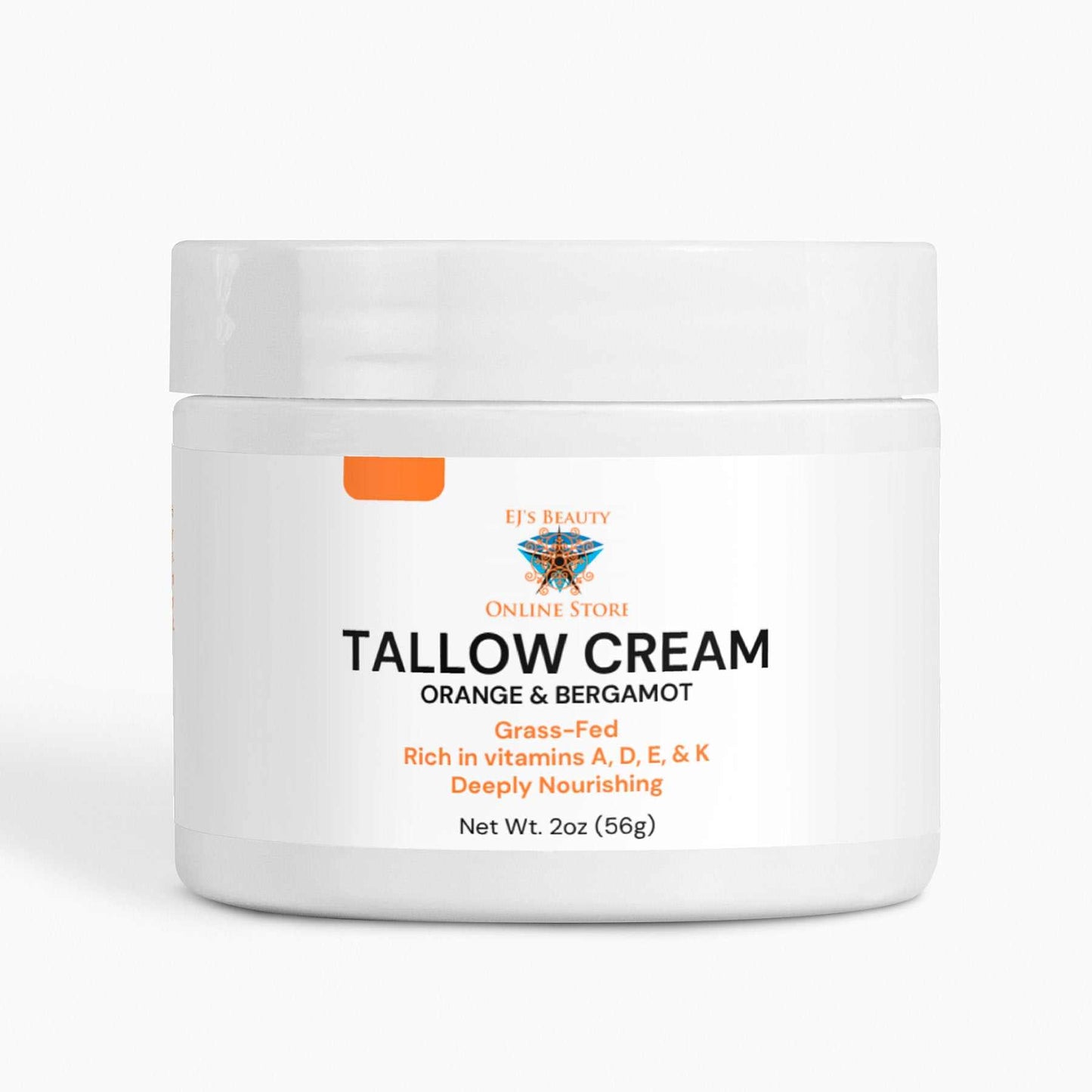 Tallow Cream Orange and Bergamot