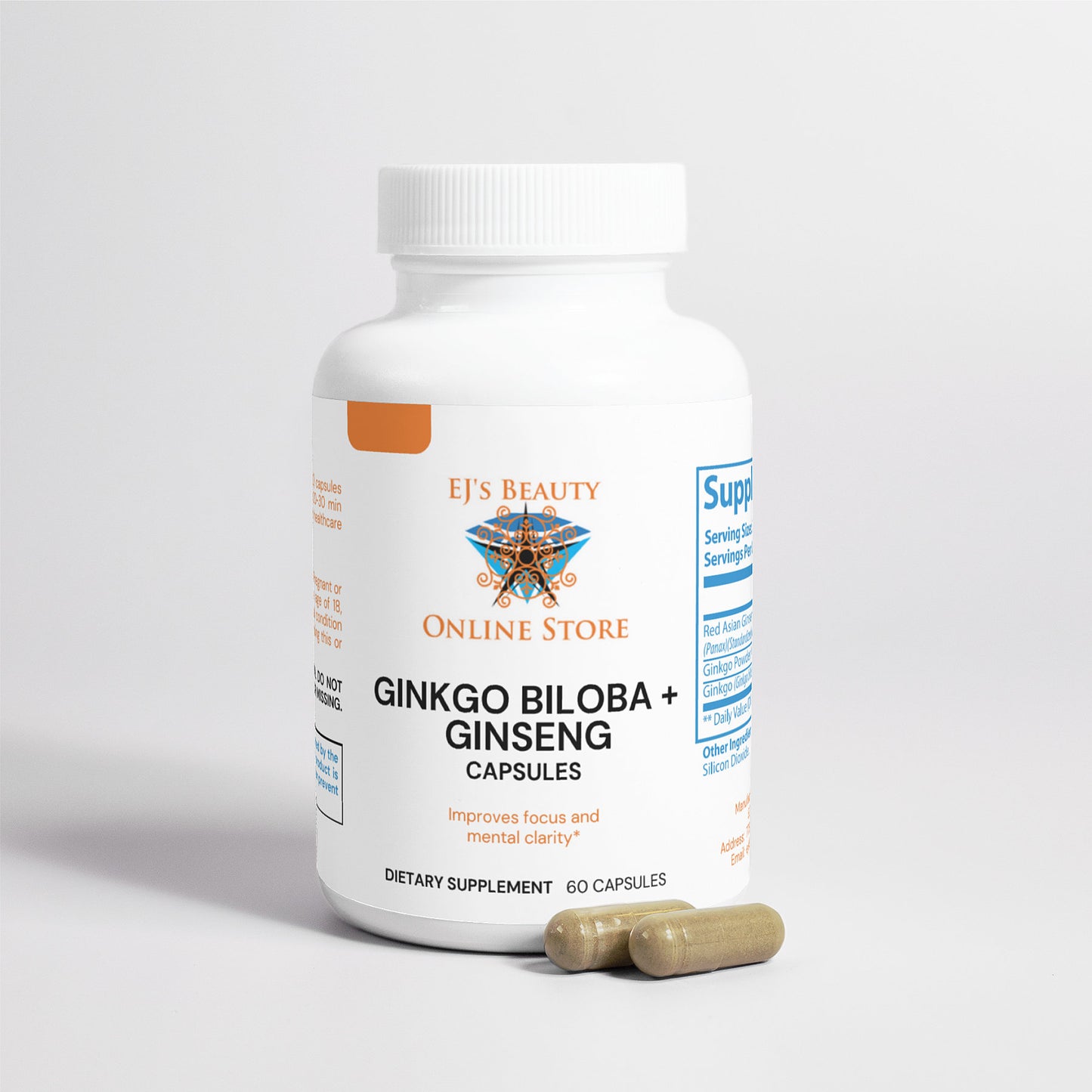 Ginkgo Biloba + Ginseng