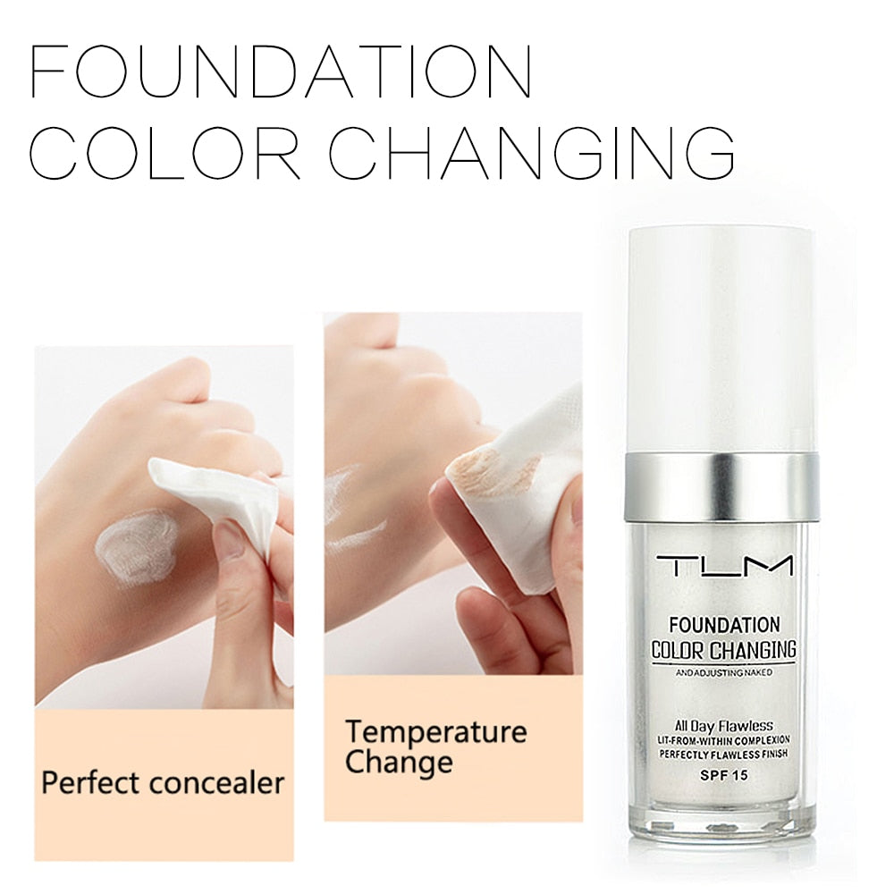 TLM Color Changing Foundation