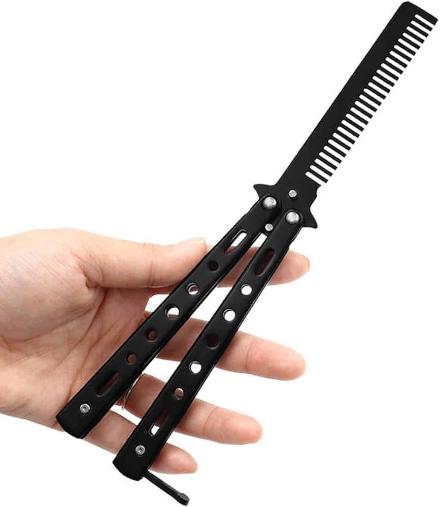 Foldable Stainless Steel Comb