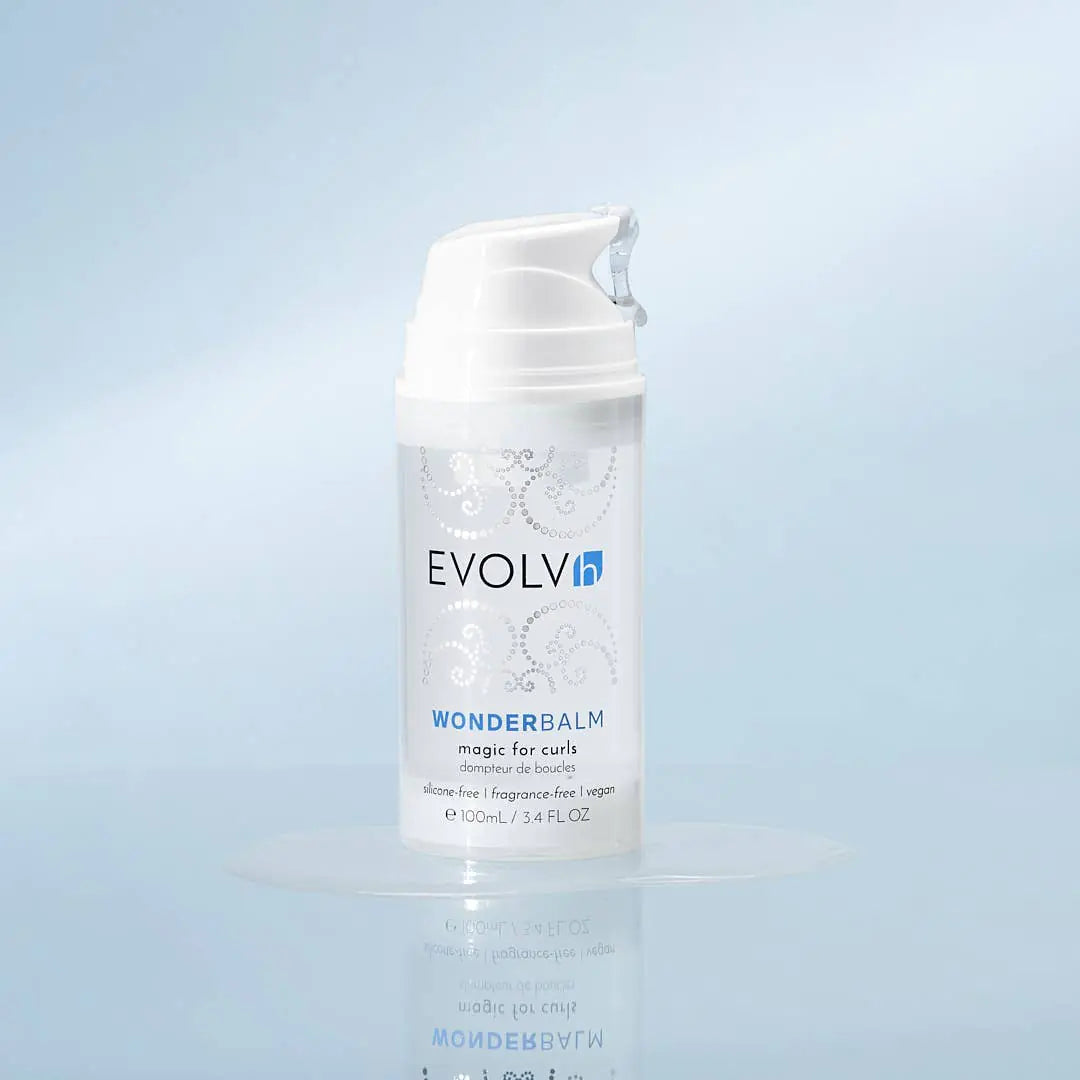 EVOLVh WonderBalm Organic Silky Hair Serum for Frizz-free Curls and Straightening