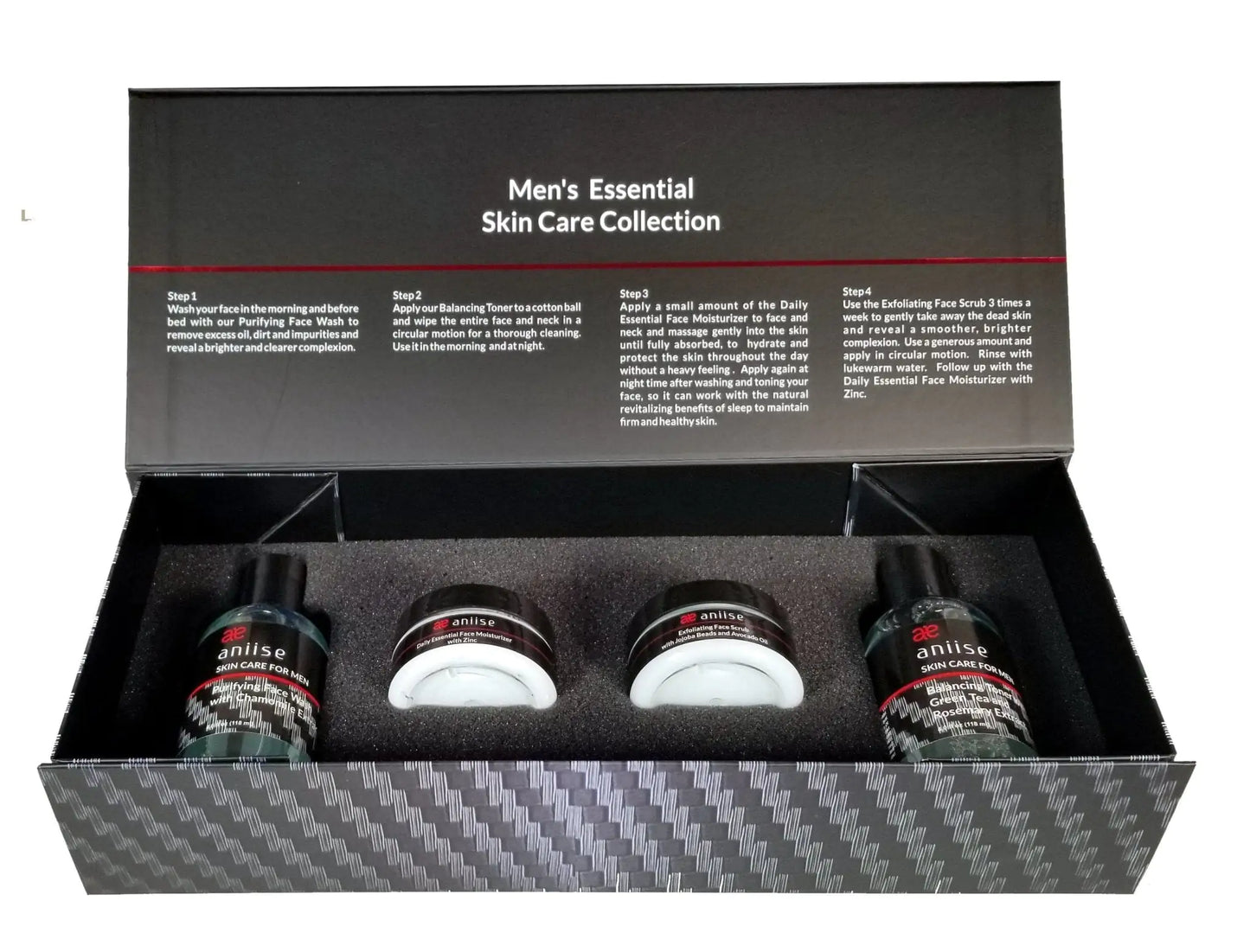 Aniise Men's Essential Skin Care Set