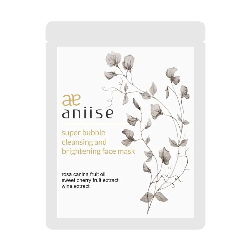 Aniise Super Bubble Cleansing and Illuminating Face sheet mask