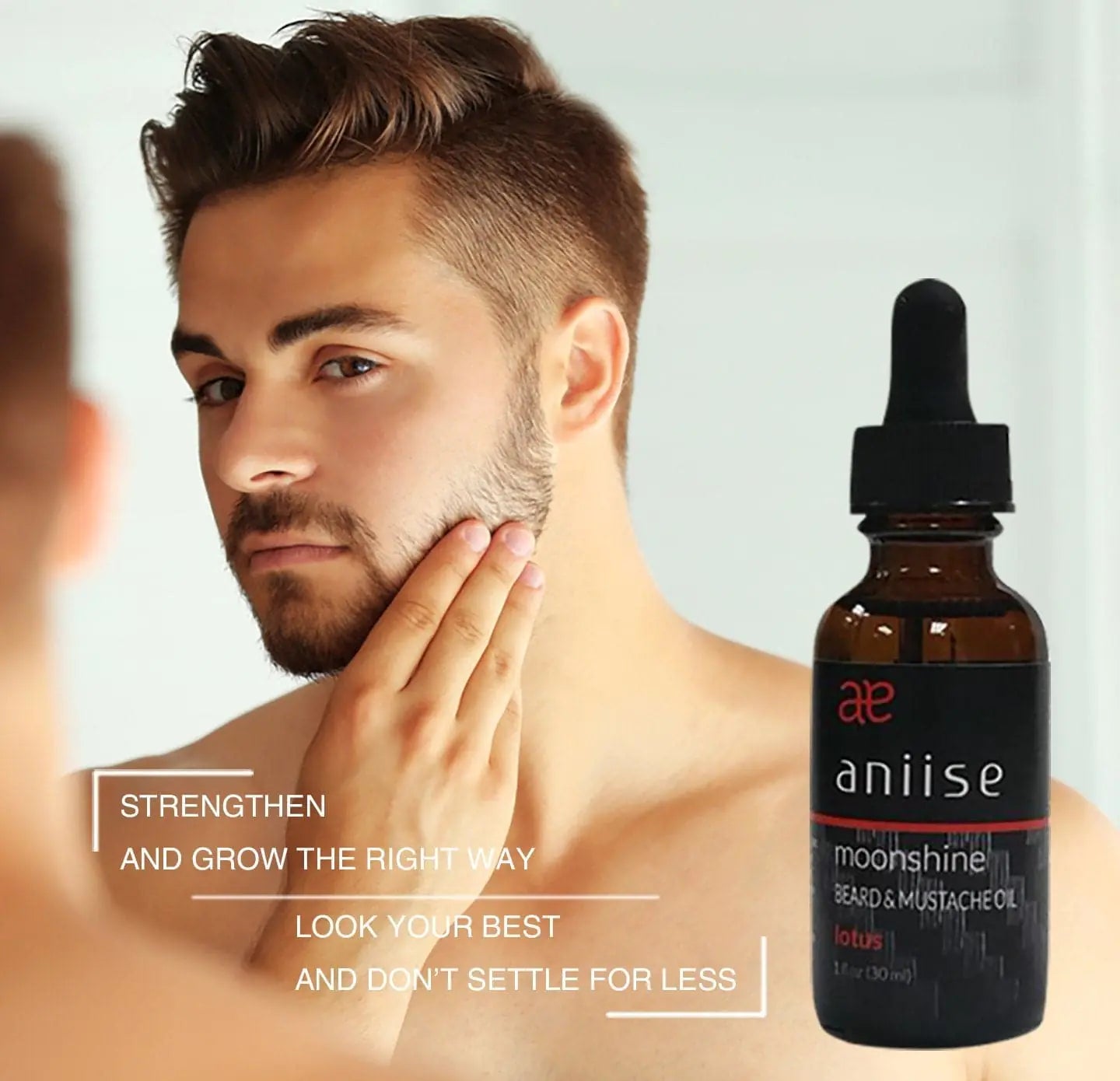 Aniise Moonshine Beard and Mustache Oil