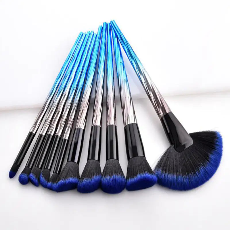 Blue Ocean Makeup Brush Set