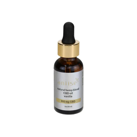 Aniise Natural Hemp Blend CBD Oil, Vanilla