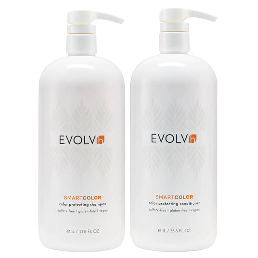 EVOLVh SmartColor Color Protecting Shampoo & Conditioner Liter Duo