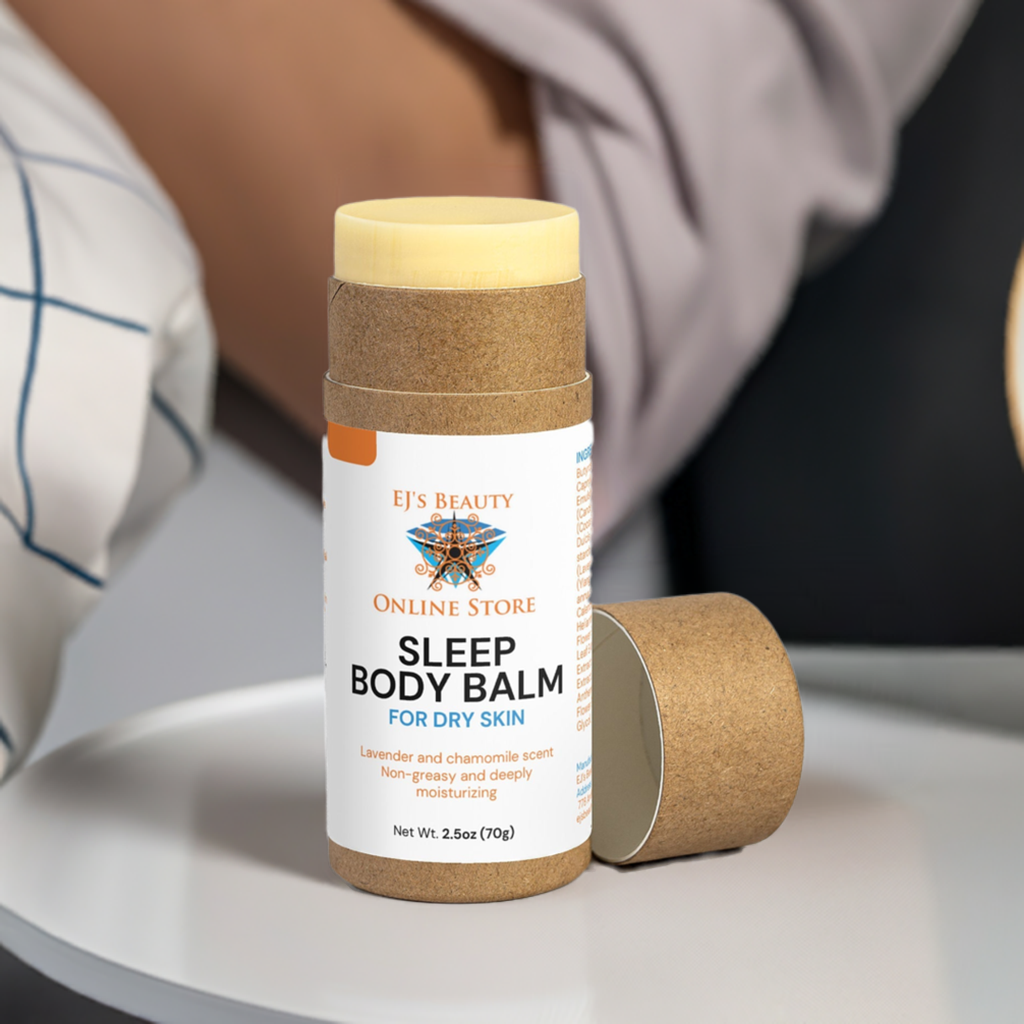 Sleep Body Balm by bed