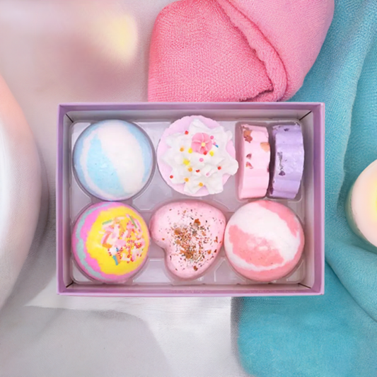 Bubble Spa Bath Bombs Set