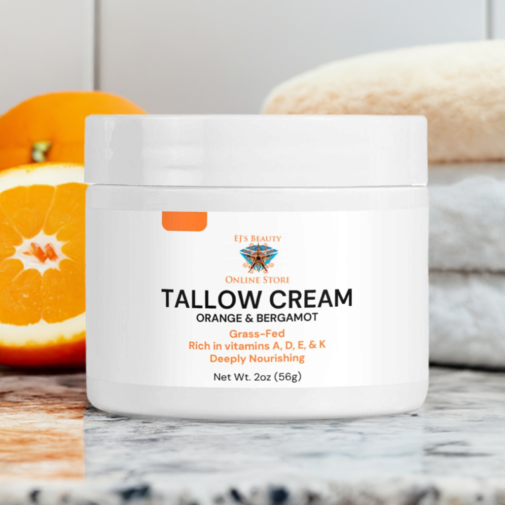 Tallow Cream Orange and Bergamot