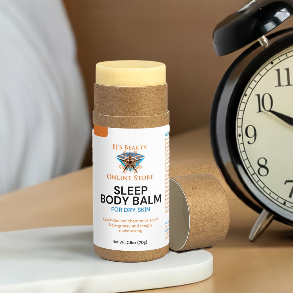 Sleep Body Balm by alarm clock