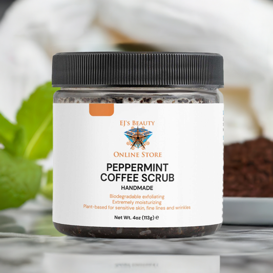 Peppermint Coffee Scrub