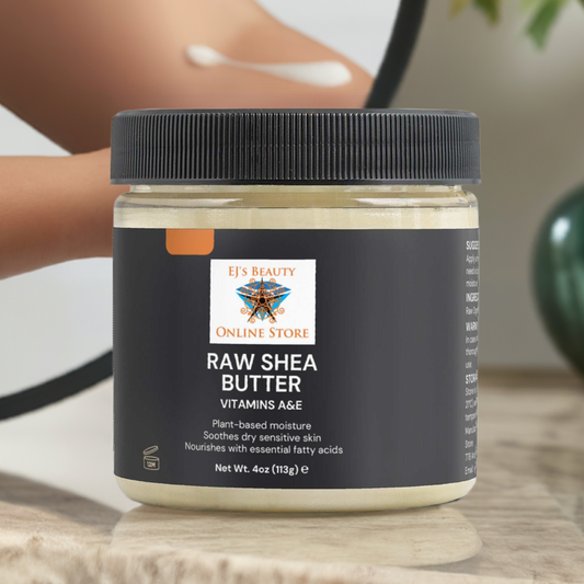 Raw Shea Butter on vanity