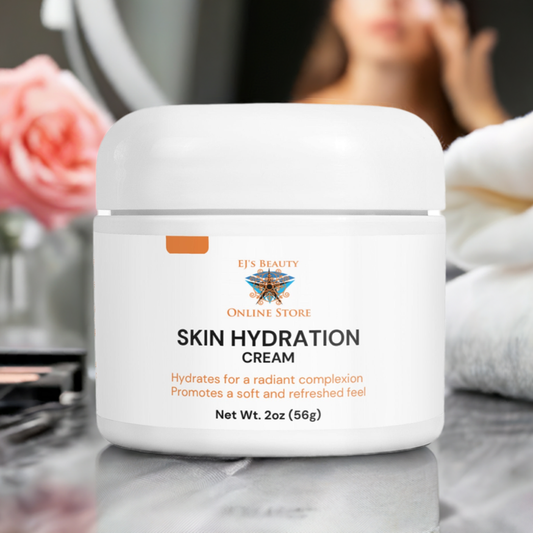 Skin Hydration Cream on vanity