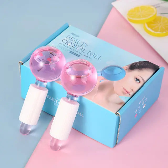 Glass Beauty Face Ice Roller