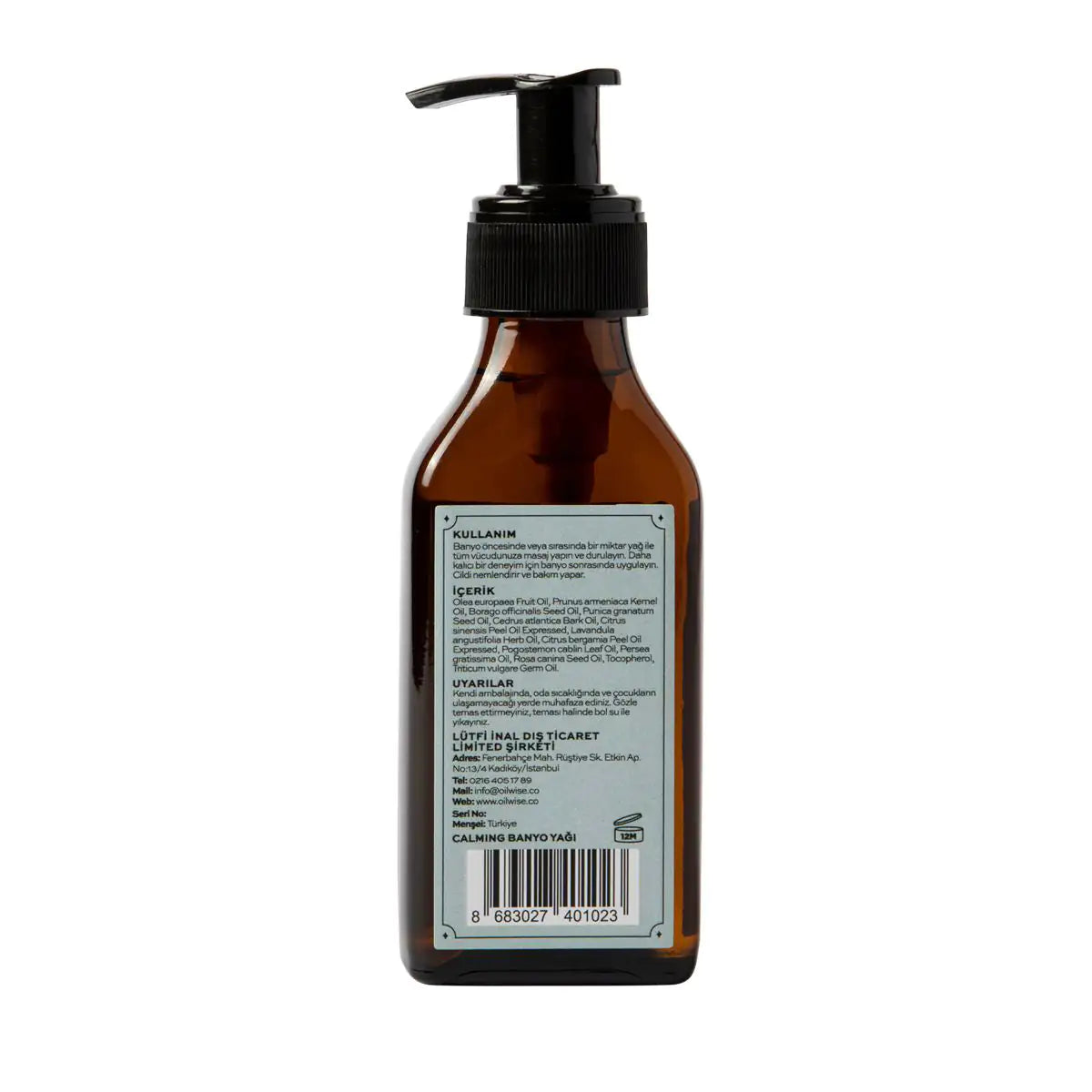 Oilwise Calming Bath Oil 100 ml